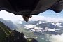 Wingsuiter Flying Over Mountains in Switzerland Makes You Dream