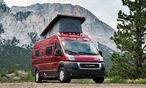 Winnebago Packs Big RV Living Into a Small Camper Van With Pop-Up Roof