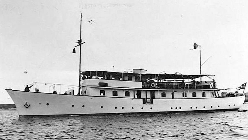 Winston Churchill's Amazone yacht is set to be returned to its former glory