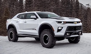 Winter Is Coming, Challenger ‘Off-Road’ and 4-Door Camaro ‘ZR2’ Are CGI-Ready for It