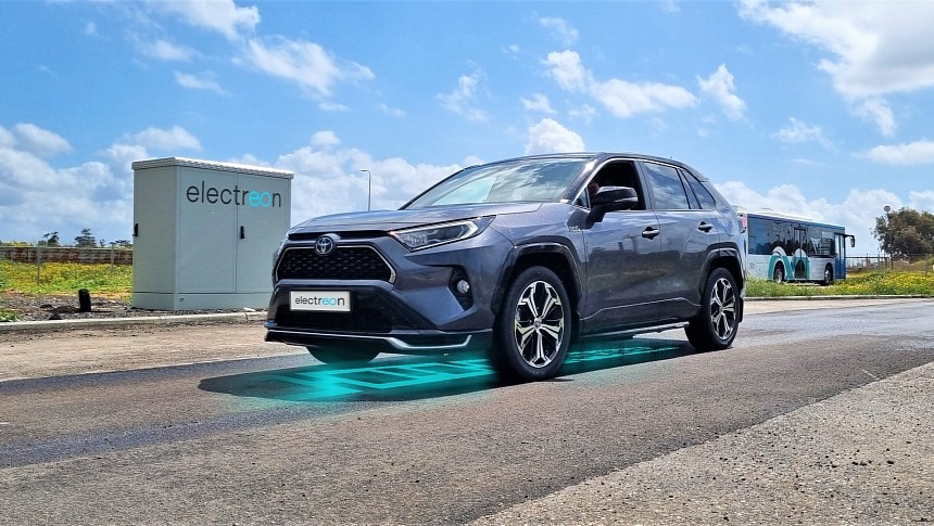 Toyota RAV4 Prime drove 1,206 miles on wireless charging but there is a catch