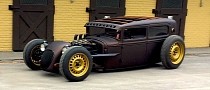 With a Chevy V8 and Snowmobile Shocks, Tucci's Model A Is Insanity on Four Wheels