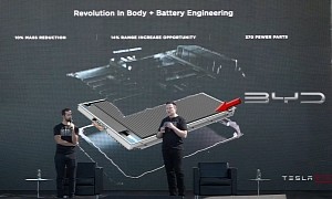 Without 4680 Cells, Tesla May Test Structural Battery in Model Y Thanks to BYD