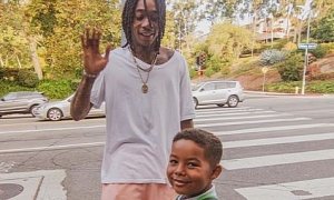 Wiz Khalifa May Be Rich But His Son Rides The Bus to School