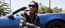 Wiz Khalifa Poses With “Another Classic,” a Chevrolet Corvette C4 Convertible
