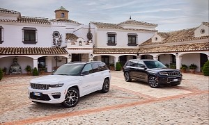WL Jeep Grand Cherokee Lands in Europe, Sole Version Is the 4xe PHEV in Four Trims