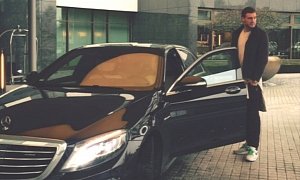Wolfsburg's Nicklas Bendtner Fined for Posting Photo with His Mercedes-Benz