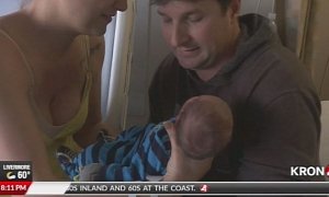 Woman Delivers Her Own Baby While Stuck in Traffic on The I-880
