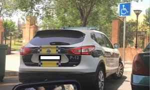 Woman Fined in Spain for Posting Online a Compromising Image of a Police Car