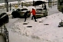 Woman Gets Pinned By Other Woman Driver’s Poor Reversing Skills