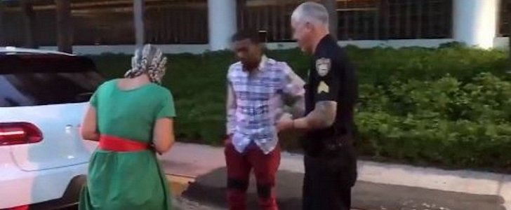 Miami Beach Police help man propose to girlfriend during fake traffic stop