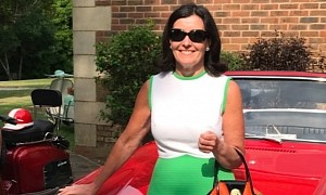 Woman Is Stuck in the ‘60s Life, Complete With Cars and Scooters of That Time