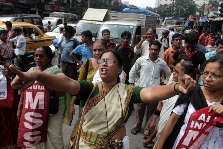 Anti-rape protest in India, June 2013