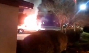 Woman Sets Lover's Car on Fire after Being Denied a McFlurry