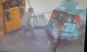 Woman Sets Pump on Fire after the Driver Using It Refused to Give Her a Cigarette