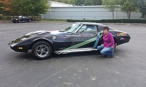 Woman Survives Breast Cancer, Turns 1974 Stingray in a Tribute for Those Still Fighting