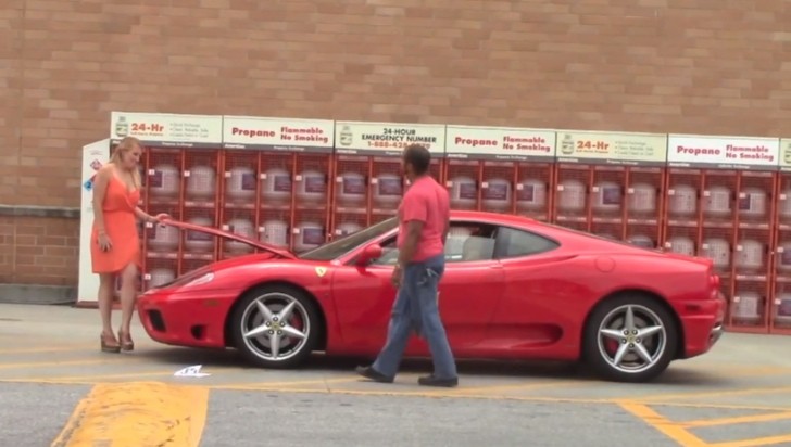 Women Driving a Ferrari Are Guy Magnets