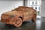 Wooden, Downscaled Version of the BMW X6 Keeps the SUV's Ruggedness and Luxurious Feel