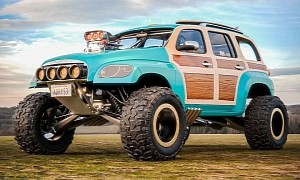 Woody Chevy HHR Is No Virtual Lemon, Packs Baja 4x4 Specs and Mighty Blower