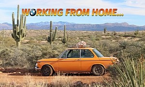 Working From "Home" While Going on a 10,000-mile Road Trip in a 1971 BMW 2002