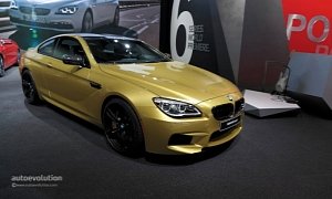 World Debut for 2015 BMW M6 LCI in Austin Yellow at the Detroit Auto Show <span>· Live Photos</span>
