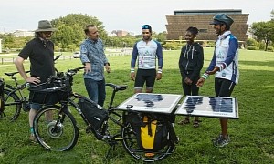 World Record Holder Aims to Ride 6,000+ Miles in 90+ Days on Solar-Powered E-Bike