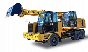 World's First Electric Telescopic Boom Excavator Is Just a Prototype. For Now
