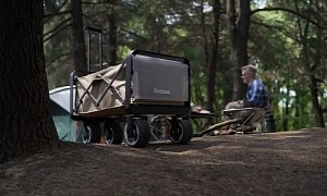 "World's First Electric Utility Wagon" Uses a 900W Motor to Ease Your Burden