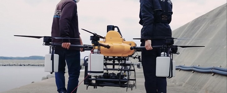 World’s first sea-air integrated drone