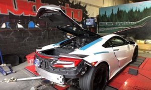 World's First Tuned Acura NSX Has 650 HP, Screams On Dyno