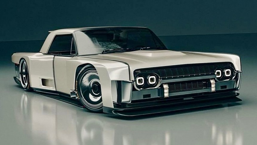 1962 Lincoln Continental CGI to reality by al.yasid