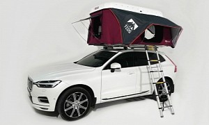 World's Largest Rooftop Tent Sleeps a Family of Five, Offers Space and Comfort