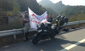 World's Longest Motorcycle Trip in One Country: China, 33,300 KM