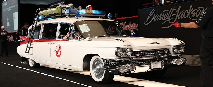 World's Most Famous Hearse, the Ghostbusters Ecto 1, Takes 2 Minutes to Get Sold