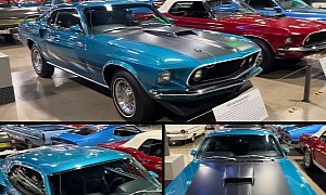 World's Only 1969 Ford Mustang Mach 1 390 With a Factory Sunroof Comes out of Hiding