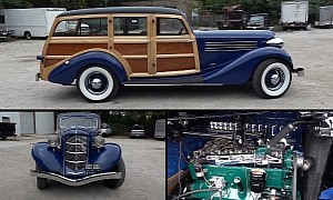 World's Rarest 1936 Auburn 852 Supercharged Is a Woodie That Shouldn't Exist