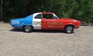 World's Rarest 1967 AMC Rambler Rebel Is a 10-Second Quarter-Mile Beast
