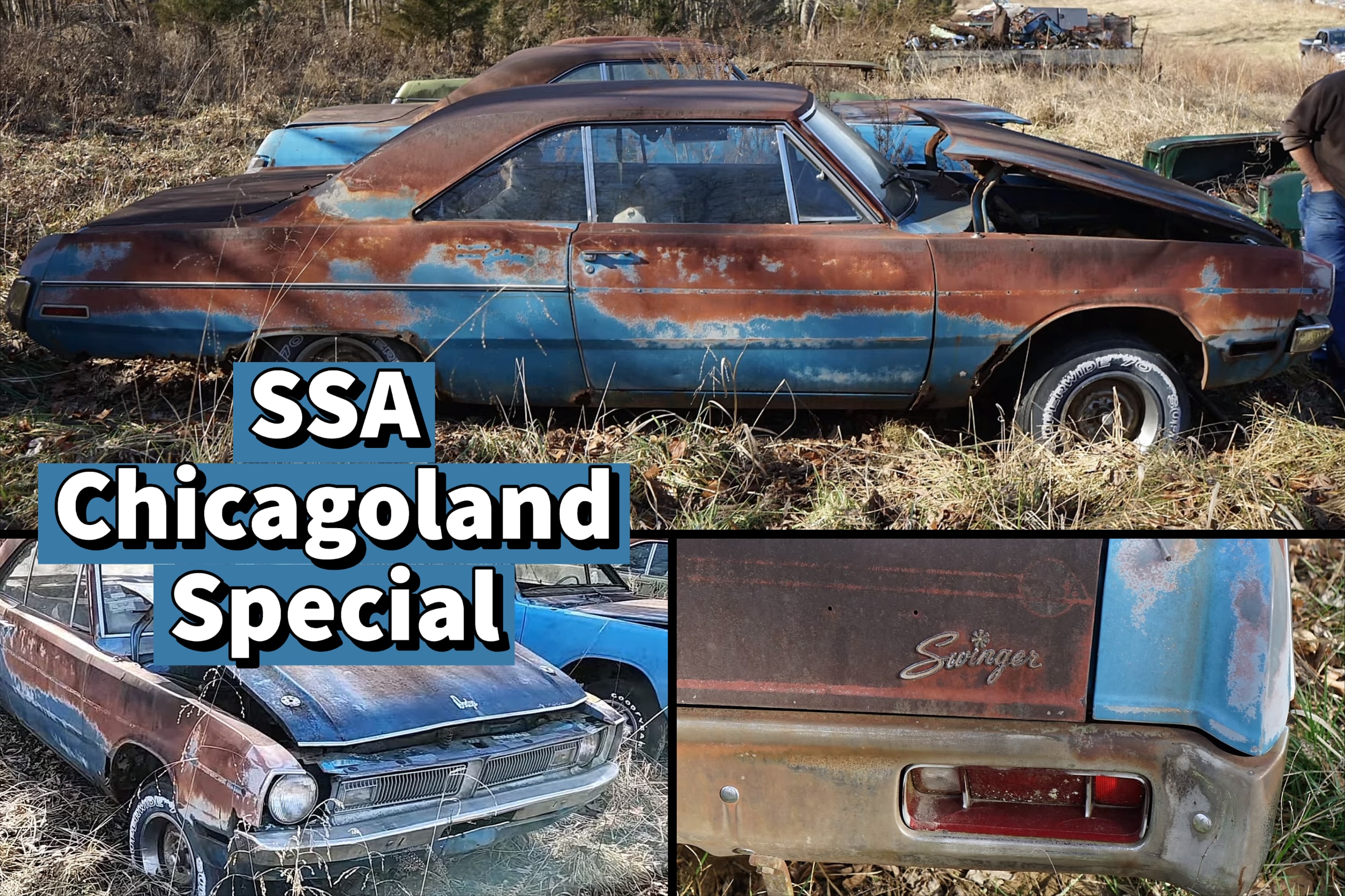 Worlds Rarest 1970 Dodge Dart Is a Super Swinger Automatic Rotting Away in a Backyard