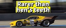 World's Rarest DeTomaso Pantera Hits the Track, Race-Spec V8 Sounds Like Thunder