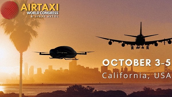 The largest international air taxi event is taking place in California in 2023