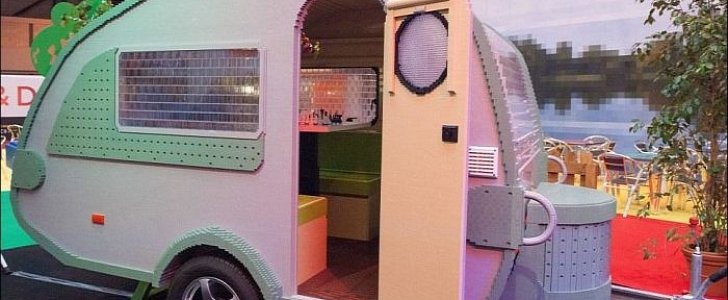 World’s Biggest Lego Caravan was recently built in Birmingham