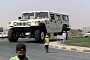 World’s Biggest Moving Hummer, the Hummer H1 X3, Goes for a Short But Exciting Drive