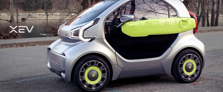 XEV's 3D-printed electric car, the YoYo