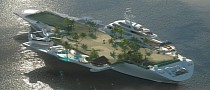 World’s First Aircraft Carrier Turned Superyacht to Have Amazing Swappable Decks
