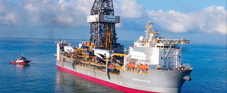 Deepwater Atlas is announced at the world's first eighth-generation drill ship