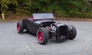World’s First Electric Ford Model A Rat Rod Is Powered by a Motorcycle Motor
