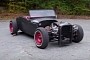 World’s First Electric Ford Model A Rat Rod Is Powered by a Motorcycle Motor