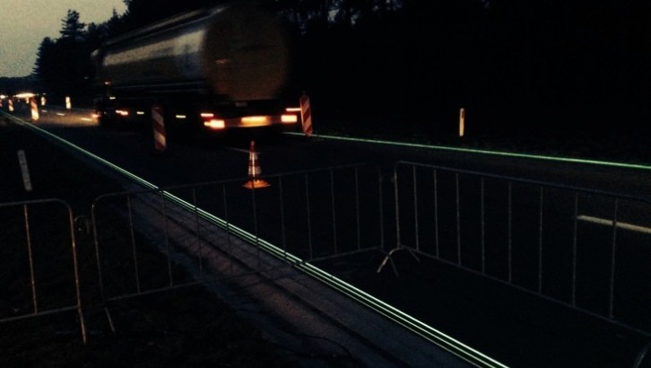 First Glowing Highway Brings