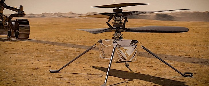 NASA Ingenuity Mars helicopter