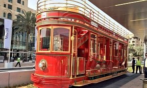 World’s First Hydrogen-Powered Hop-On Hop-Off Trolley Is Dubai’s Newest Opulent Toy